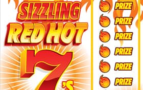 Sizzling Red Hot 7`s