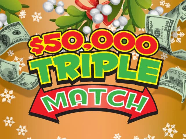 $50,000 Triple Match