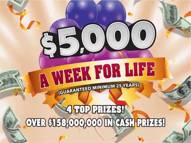 $5,000 A Week For Life