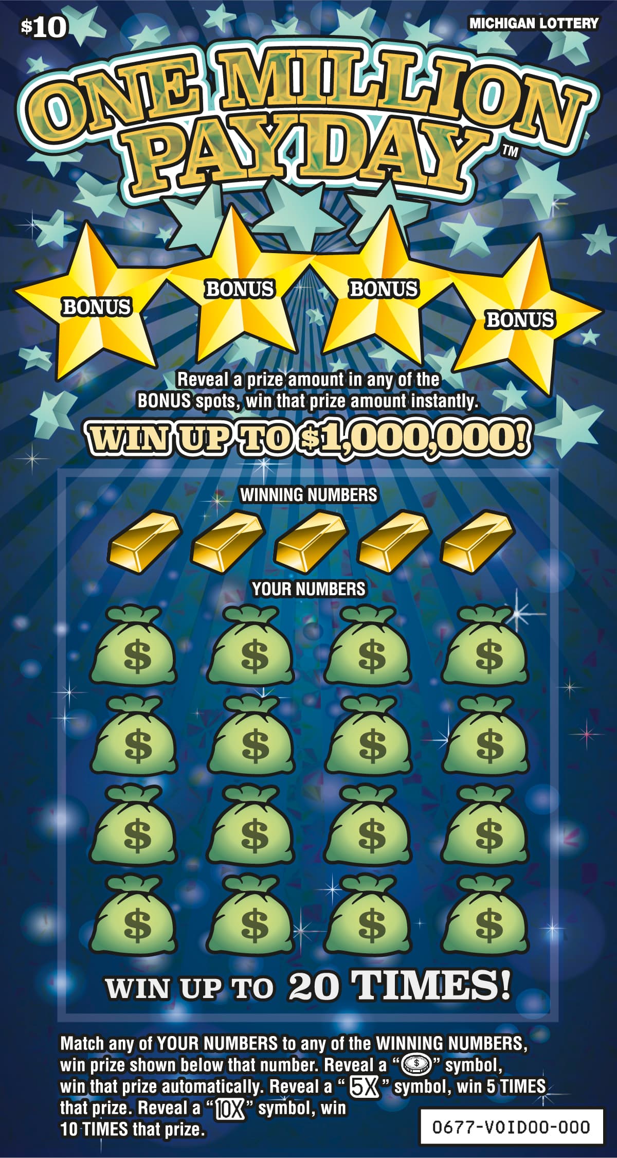 ONE MILLION PAYDAY