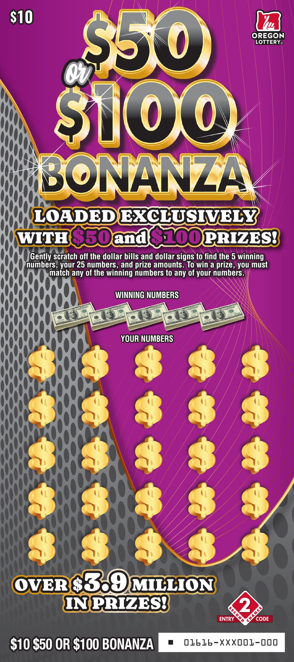 $50 or $100 Bonanza