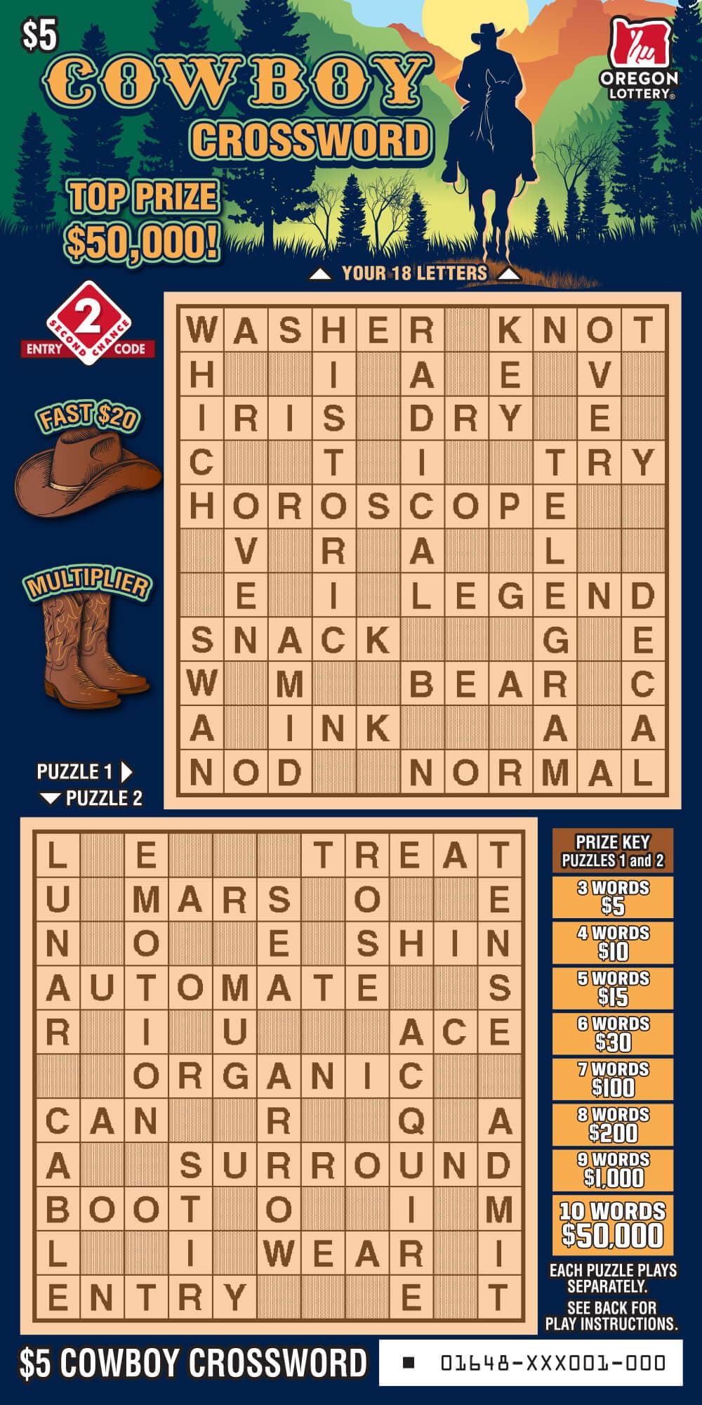 Cowboy Crossword