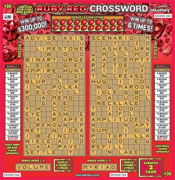 Ruby Red Crossword