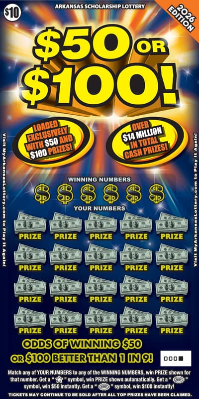 $50 OR $100! 2026 ED.