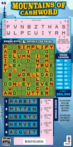Mountains of Cashword