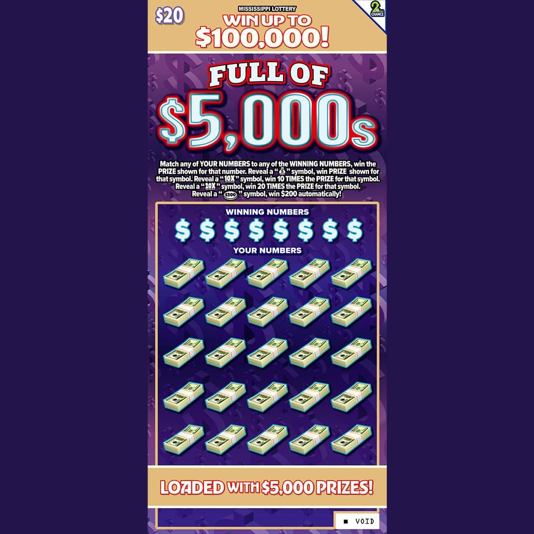 Full of $5,000s
