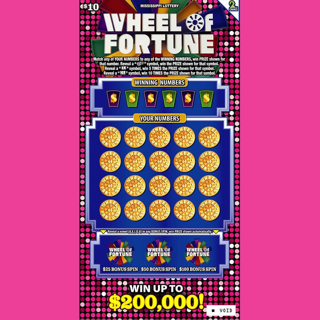 Wheel of Fortune ($10)