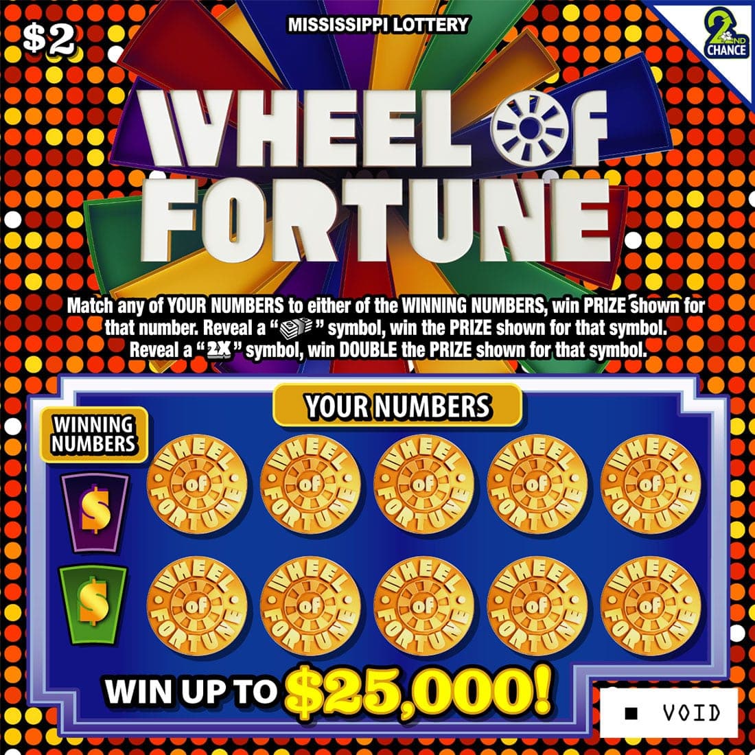 Wheel of Fortune ($2)