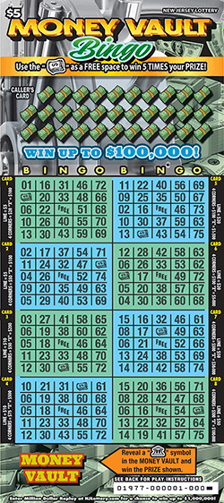 Money Vault Bingo