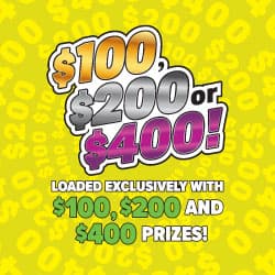 $100, $200 or $400!