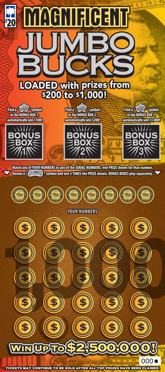 MAGNIFICENT JUMBO BUCKS