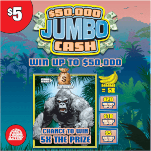 $$50,000 JUMBO CASH