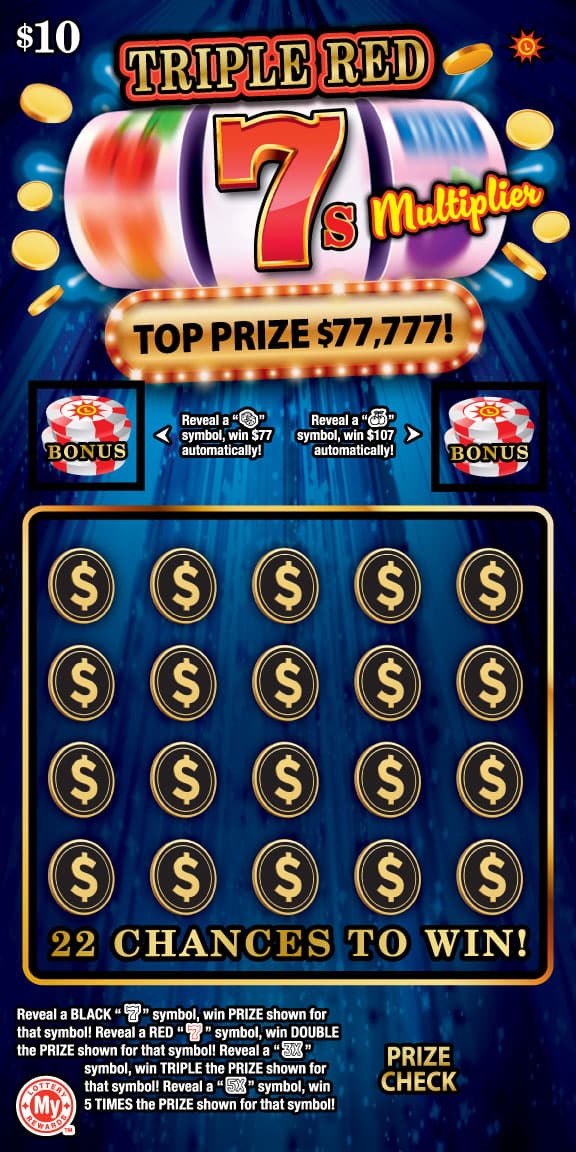 Triple Red 7s Multiplier