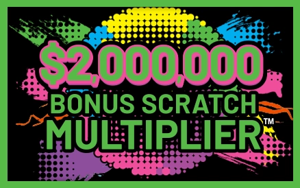 $2,000,000 BONUS SCRATCH MULTIPLIER