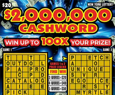 $2,000,000 CASHWORD